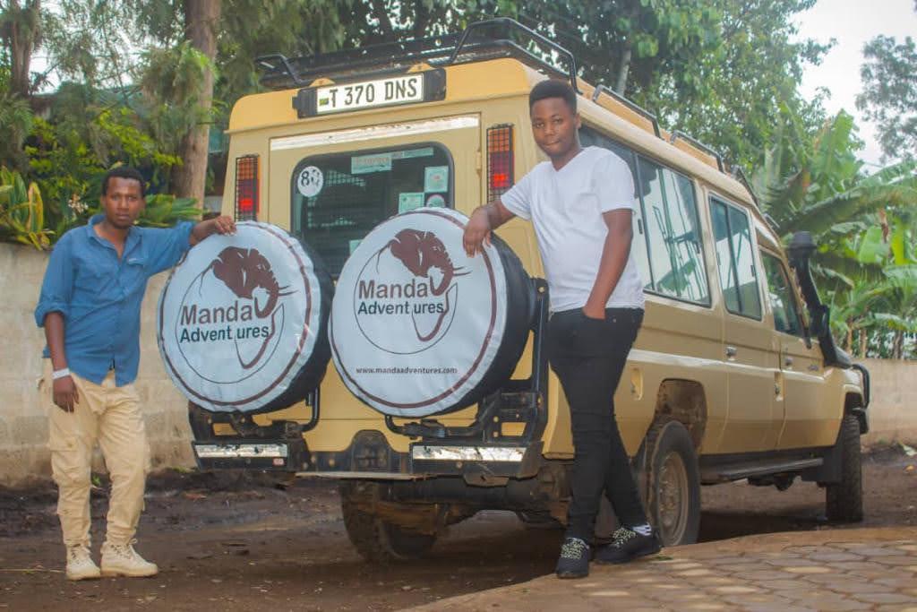Manda Adventures guest safari vehicle experience in Tanzania