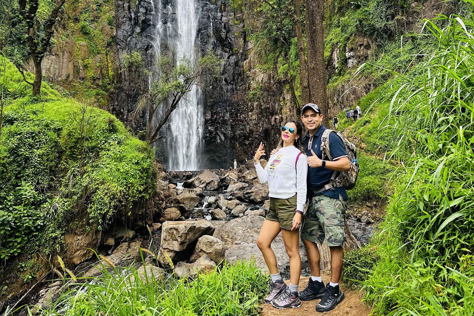 Materuni waterfall tour with Manda Adventures